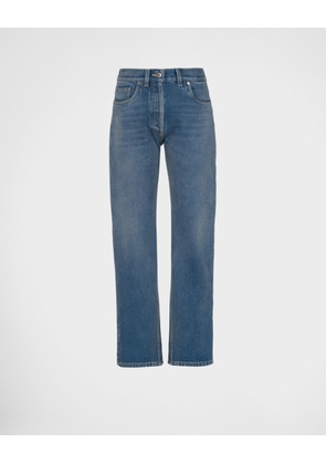 Organic denim five-pocket jeans
