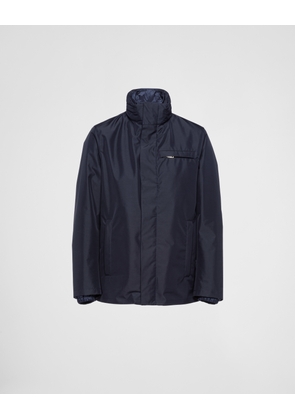 Technical fabric blouson jacket