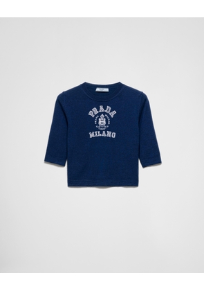 Cashmere intarsia sweater