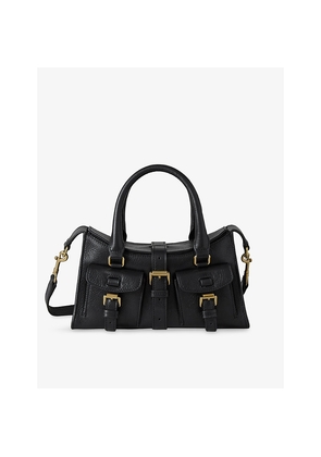 Womens Mulberry Mini Roxanne Leather Top-Handle Bag