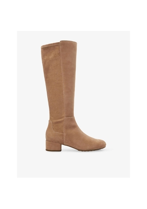 Womens Dune Tayla Suede Knee-High Boots