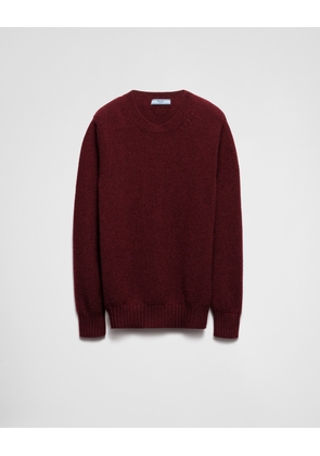 Wool and cashmere crew-neck sweater