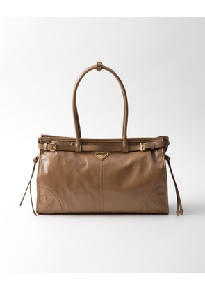 Prada Bonnie large leather handbag