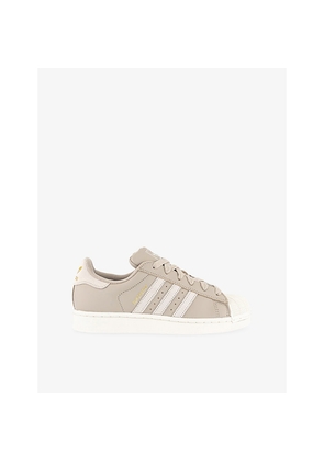 Womens Adidas Superstar II Leather Trainers