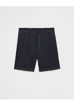 Linen Bermudas