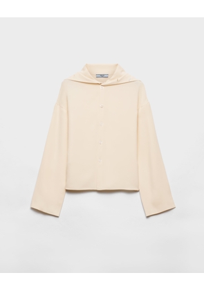 Silk broadcloth shirt