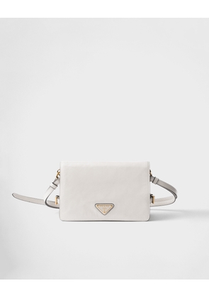 Leather shoulder bag