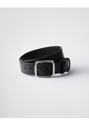 Leather belt