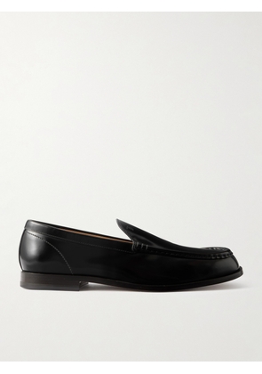 Tod's - Logo-Debossed Leather Loafers - Men - Black - UK 6