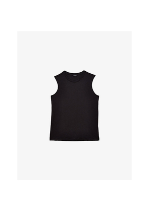 Womens Joseph Cotton-Silk Jersey Tank Top