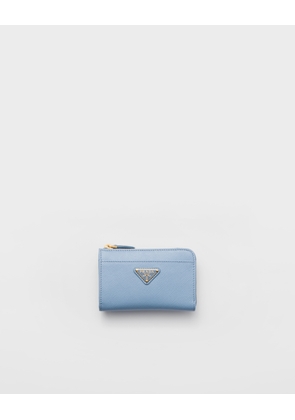 Saffiano leather keychain