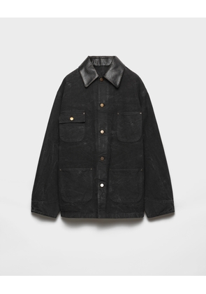 Canvas work jacket