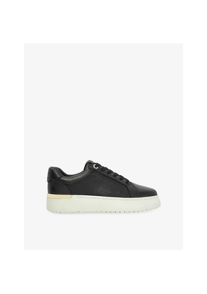Womens Dune Emeelia Leather Trainers