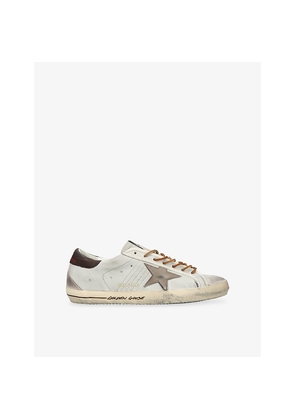Mens Golden Goose Super Star 60601 Leather Trainers