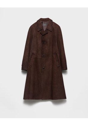 Suede coat