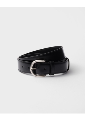 Leather belt