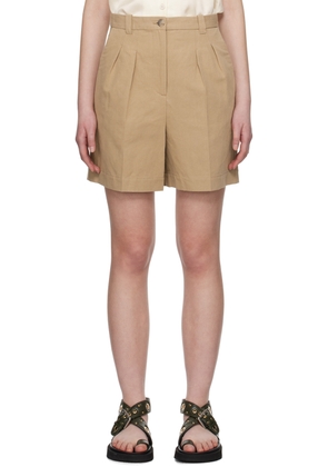 A.P.C. Beige Nola Shorts