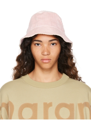 Isabel Marant Pink Haley Bucket Hat