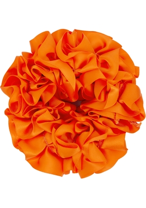 Maryam Nassir Zadeh Orange Carnation Scrunchie