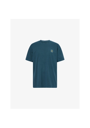 Mens Carhartt WIP Vista Short-Sleeves Cotton-Jersey T-Shirt
