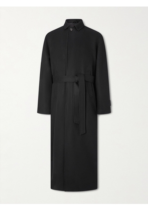 Saman Amel - Belted Wool Overcoat - Men - Black - IT 48