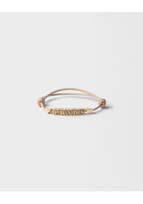 Nappa leather bracelet
