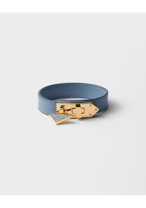 Saffiano leather bracelet