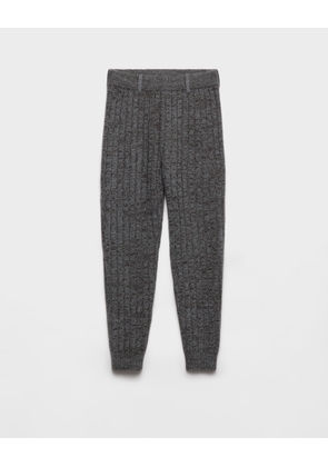 Wool and cashmere pants