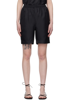 Loulou de Saison Black Zinia Shorts