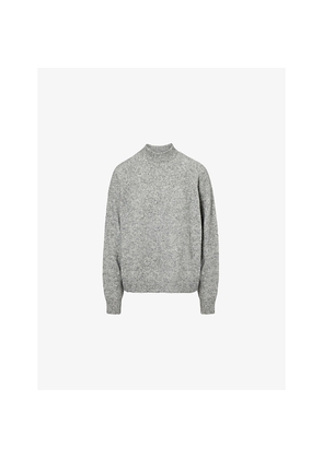 Womens Adanola Oversized Crewneck Wool-Blend Jumper