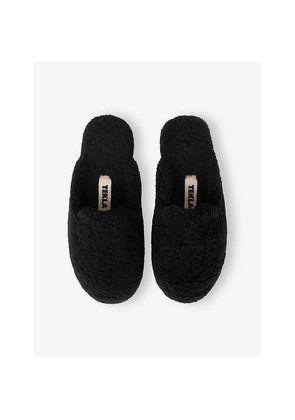 Womens Tekla Cushioned Shearling Slippers