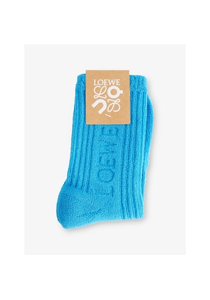 Mens Loewe x On Branded Cotton-Blend Socks