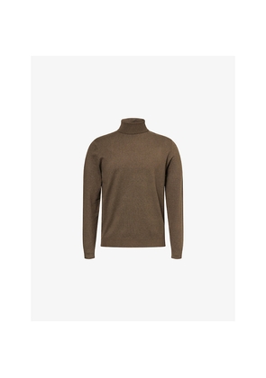 Mens Nobl Bennett Roll-Neck Knitted Jumper