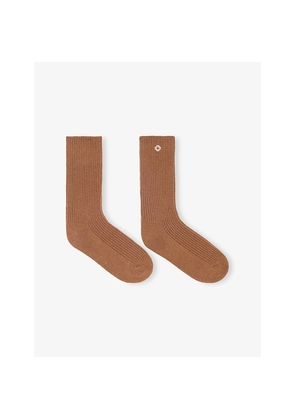 Womens Maje Mid-Calf Branded Knitted Socks