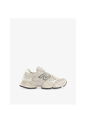 Mens New Balance 9060 Leather and Mesh Trainers