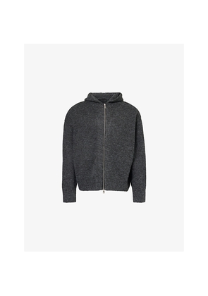 Mens Mki Miyuki-Zoku Towelling High-Neck Cotton-Blend Sweatshirt