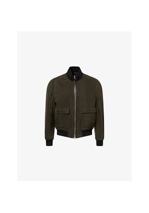 Mens Tom Ford Regular-Fit Crewneck Woven Jacket