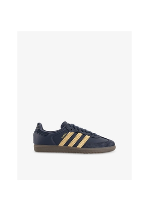 Mens Adidas Samba OG Leather Trainers