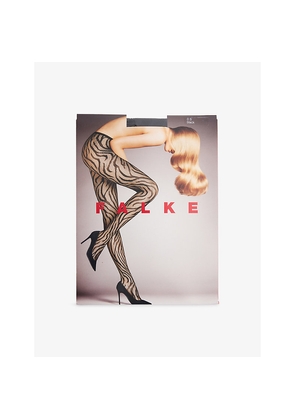Womens Falke Zebra Women Tights