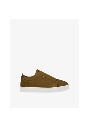 Mens Christian Louboutin St Louis Flat Suede Trainers