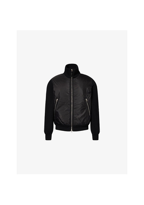 Mens Tom Ford Hybrid-Knit Padded Shell Jacket