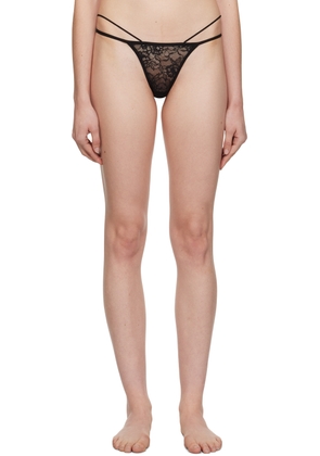 Shawna Wu SSENSE Exclusive Black Thong