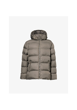 Mens Arne Hooded Short Shell-Padded Puffer Jacket