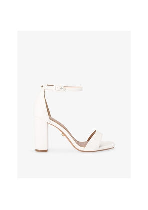 Womens Carvela Regatta Faux-Leather Heeled Sandals
