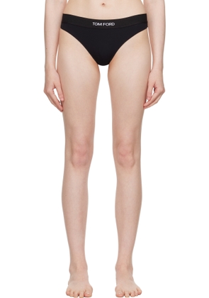 TOM FORD Black Modal Signature Thong