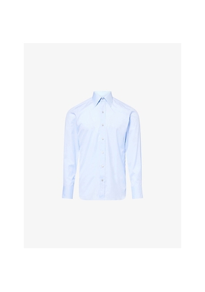 Mens Tom Ford Slim-Fit Classic-Collar Cotton Shirt