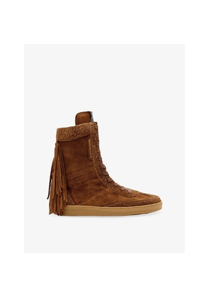 Womens Allsaints Louise Suede Boots