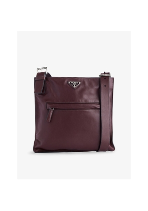 Mens Reselfridges Pre-Loved Prada Grace Lux Pocket Leather Cross Body Bag