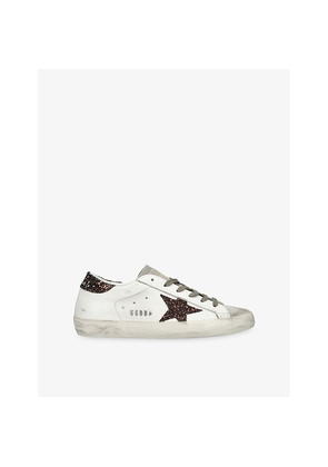 Womens Golden Goose Superstar 12386 Leather Trainers