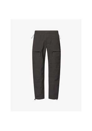 Mens Arne Cargo-Pocket Straight-Leg Woven Trousers